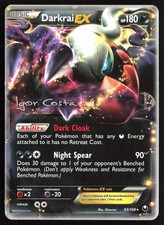 Pokemon Darkrai EX 63/108 Dark Explorers Holo Ultra Rare LP on eBay
