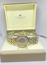  Maurice Lacroix Calypso CA1107-PS105-110 18K Gold & SS Quartz