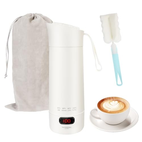 Bollitore Portatile 5 in 1 per Neonati e Viaggi: Acciaio Inox 304