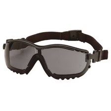 Pyramex Gb1820st Safety Goggles, Gray Lens, H2x Anti-Fog, Direct Vented, Foam