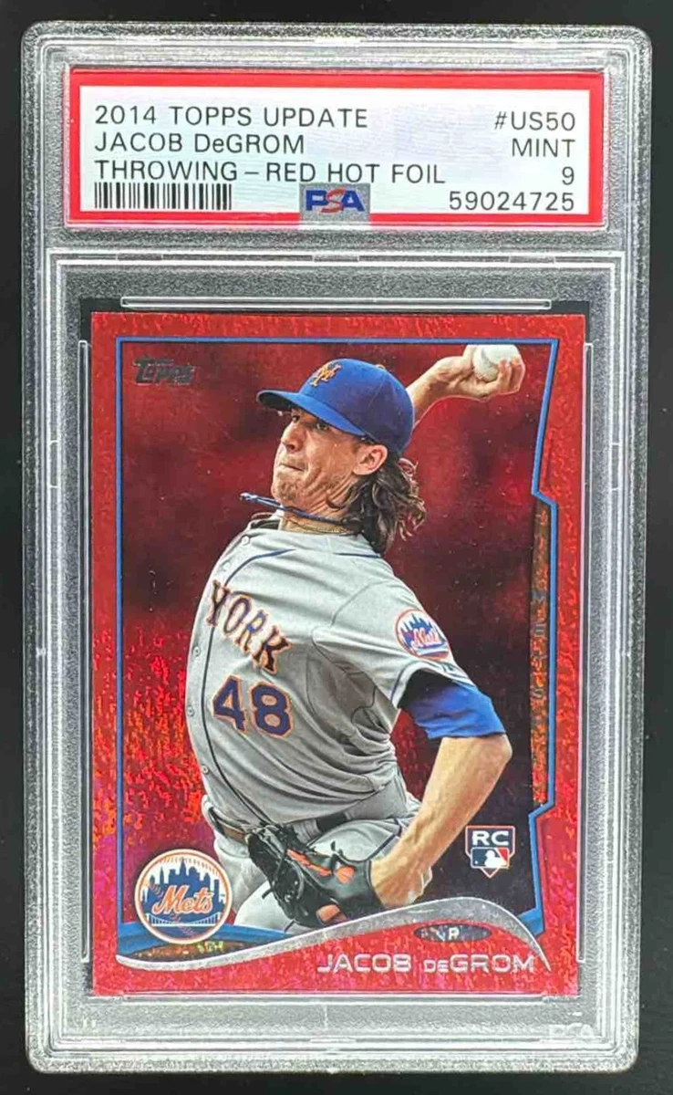 Jacob deGrom Professional Sports Authenticator (PSA) Baseball