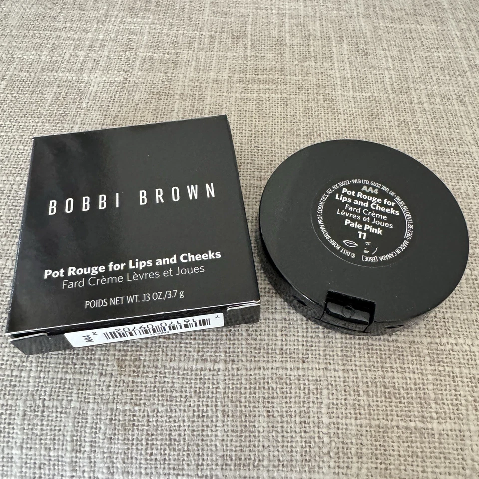Bobbi Brown Pot Rouge for Lips and Cheeks Blush Cream Pale Pink Bright Pastel - Image 4 of 4