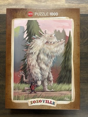 Heye  Zozoville Chaperone 1000 Piece Jigsaw Puzzle COMPLETE!