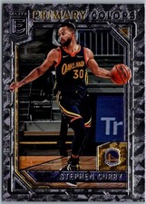 21-22 DONRUSS ELITE PRIMARY COLORS - STEPHEN CURRY #8 GOLDEN STATE WARRIORS