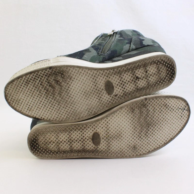 Jolimall Verde Camuflaje Bloque Tacón 2.25" Junior EE. UU. Talla 7 Foto 3 de 4