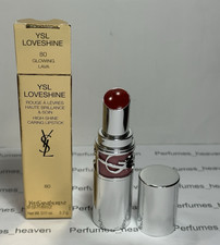 YSL Yves Saint Laurent Loveshine Caring Lipstick  80 GLOWING LAVA - Size 3.2 g