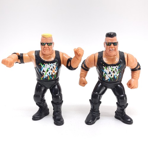 WWF Nasty Boys HASBRO Series 3 1991 Knobbs Sags Wr...