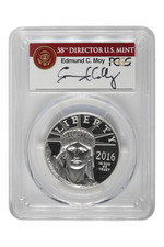 2016-W 1 oz American Platinum Eagle PCGS PR 69 DCAM 2386.60 per troy oz