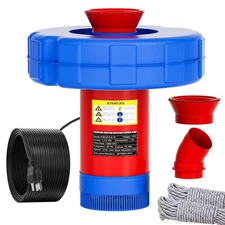 15000 GPH Pond Fountain Aerator - Fully Automatic 110V, 750W (1HP) Floating F...