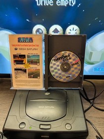 SEGA Saturn Home Console lot With 3 Games, 3D And Standard Controller