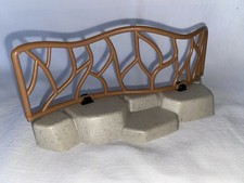 Playmobil Barrière Bois Enclos Animaux Zoo 6634