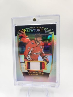 2024-25 Upper Deck Stature Alex Ovechkin #14 3 Color Jersey /49 Capitals