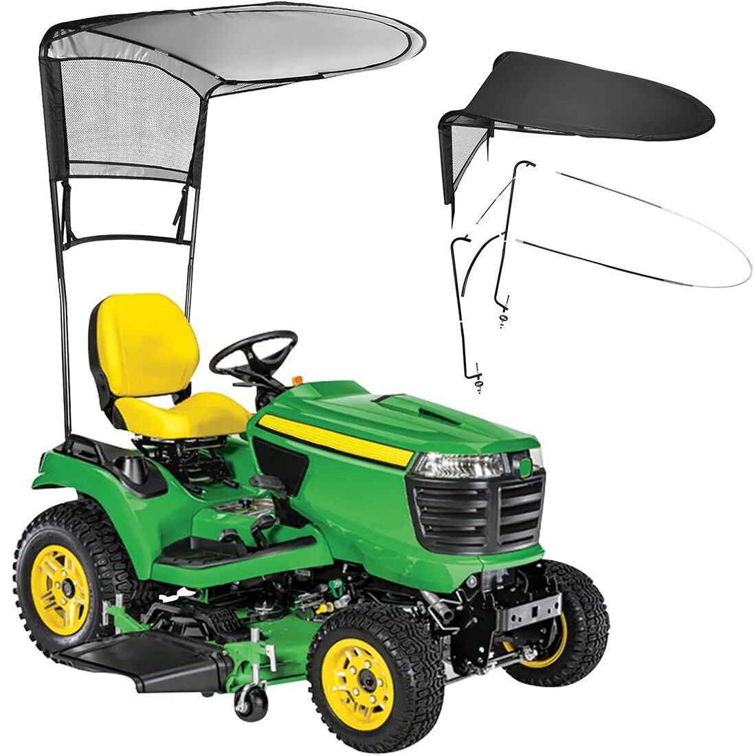 Lp68122 For John Deere 100/s200 Lawn Tractor Sun Shade