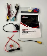 RED WOLF Front View Camera - Off-Road Forward Front Facing View Cargo Camera Kit