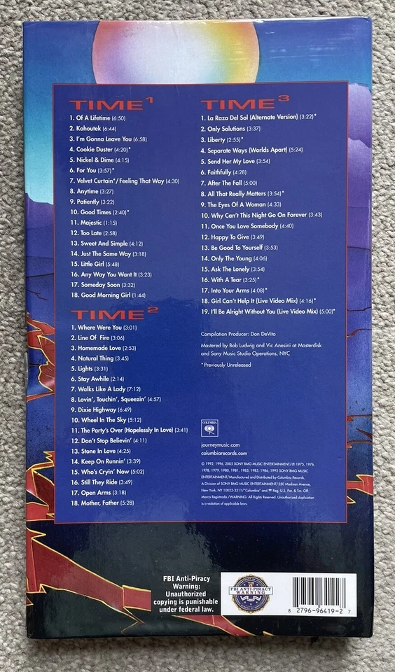 Journey – Time CD Limited Box Set - Image 3 of 4