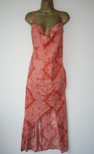 ASOS CURVE PINK BANDANA PRINT COWL NECK WRAP MIDI COTTON SUN DRESS SIZE 28 BNWT