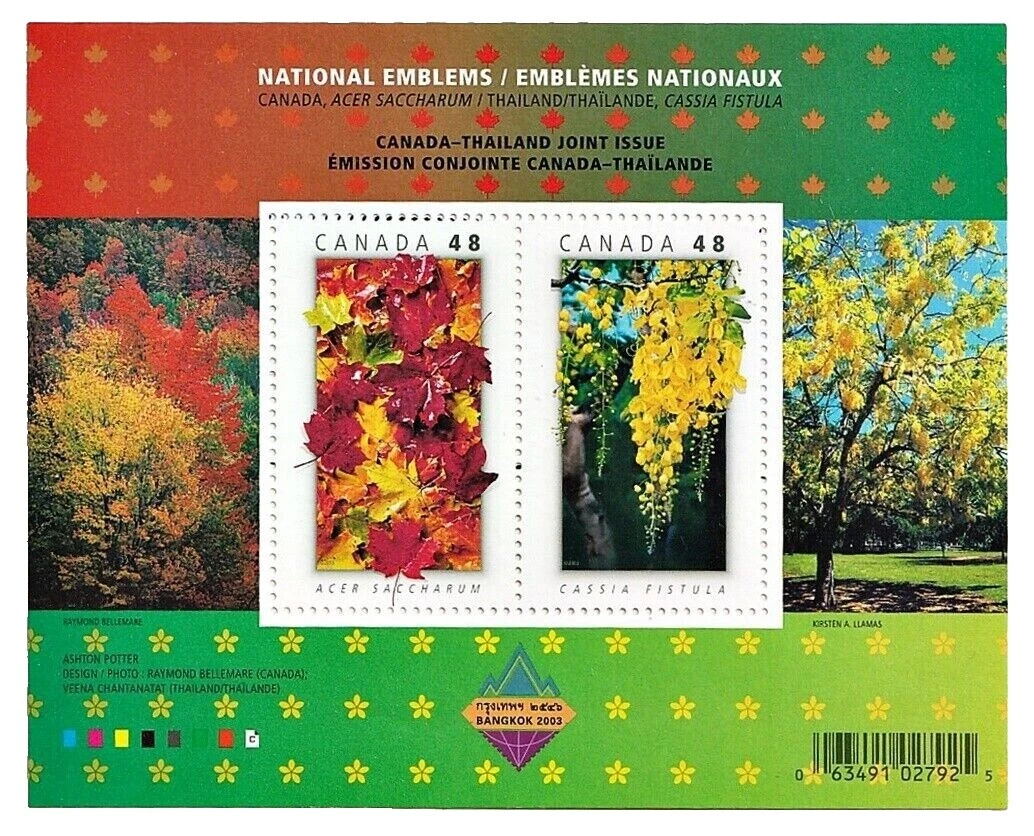 La naturaleza en excelente estado nunca abisagrado/estampillada sin montar o nunca montada Estampillas de Canadá