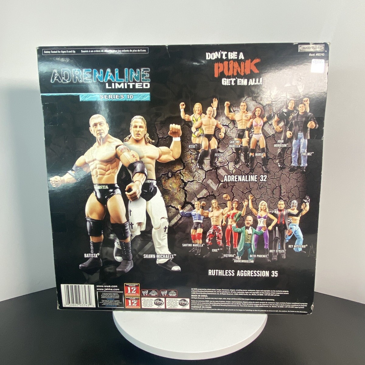 Jakks Adrenaline Limited 10 WWE Wrestling Figures Shawn HBK