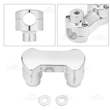 2" Handlebar Risers 1.25" Clamp For Harley Dyna 08-17 Fat Bob 13-16 Street Bob