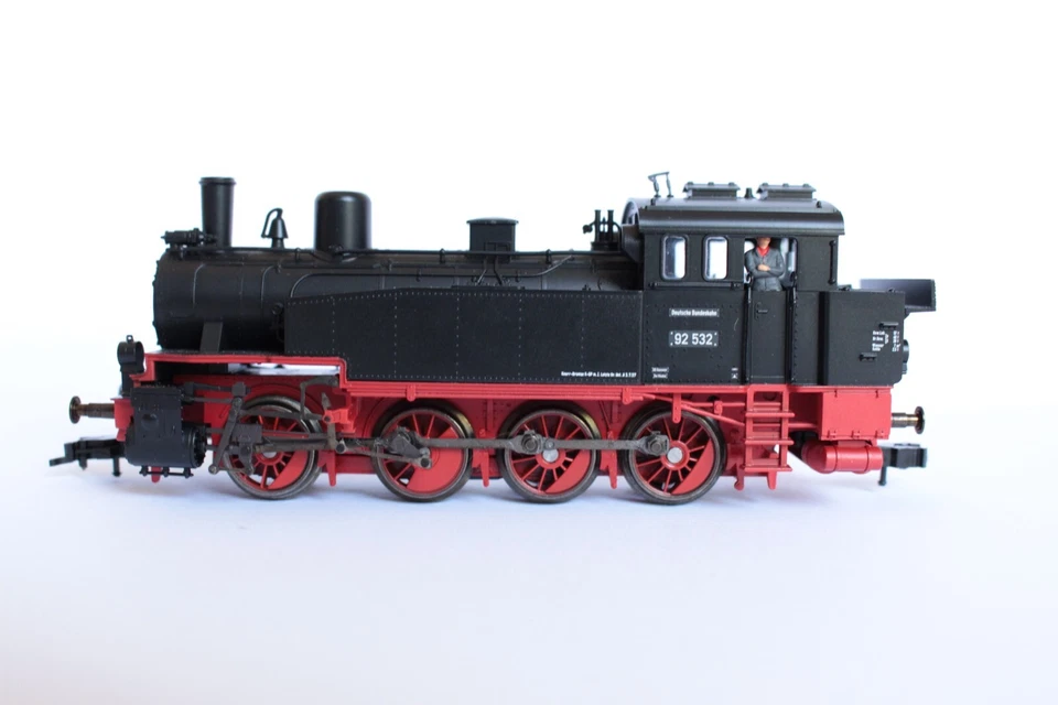 locomotive à vapeur Dampflokomotive vapeur BR 92 Deutsche Bahn HO Sonore  - Photo 2/4