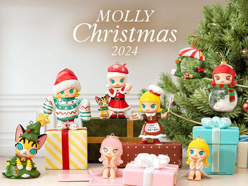 POPMART MOLLY Castle Miracle Box Series Set 7 Figures Molly POPMART MOLLY Castle Miracle Box Series Set 7 Figures Molly