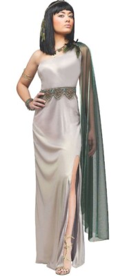 NEW Diamond Adult L Jewel of the Nile Cleopatra costume metallic dress hairpiece