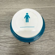 Fluent Pet Classic Single Button Replacement or Expansion Button USED #B