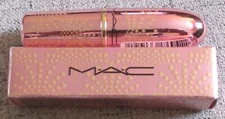MAC PUT A BOW ON IT Lipstick Lustreglass Limited Edition ultra rare NEW in box