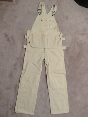 Vtg 50s/60s POWR HOUSE Bib OVERALLS 34x32 L Carpenter Painter