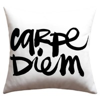 Deny Designs Kal Barteski Carpe Diem Outdoor Throw Pillow, 20 By 20-inch, New, F on sale Deny Designs Kal Barteski Carpe Diem Outdoor Throw Pillow, 20 By 20-inch, New, F on sale