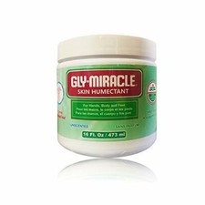 Gly Miracle Skin Humectant Body Skin Cream 16-ounce Jar Unscented Moisturizer