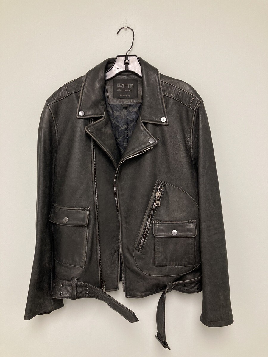 John Varvatos Led Zeppelin Biker Jacket. Size EU 50 USA 40 John Varvatos Led Zeppelin Biker Jacket. Size EU 50 USA 40
