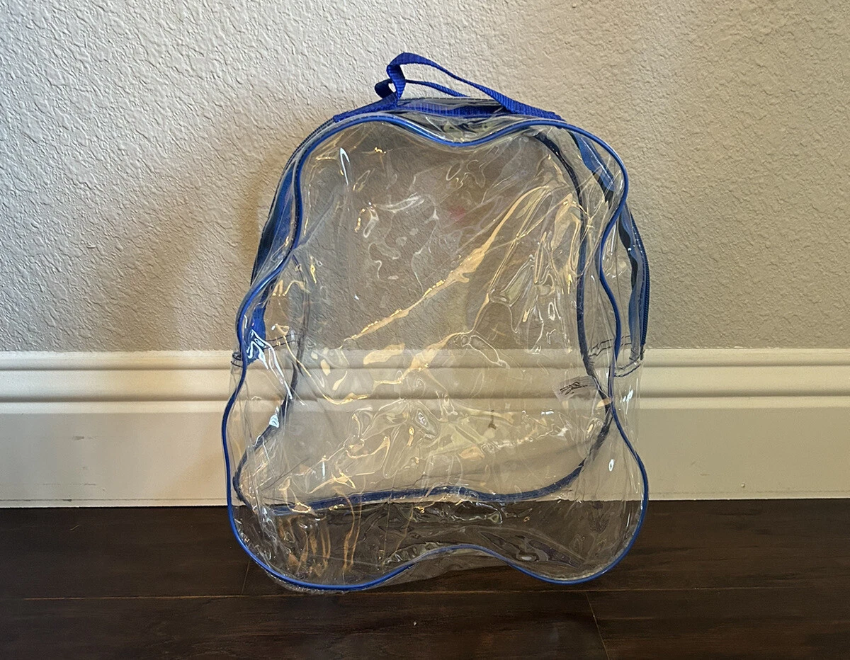 Ebay clear clearance backpack