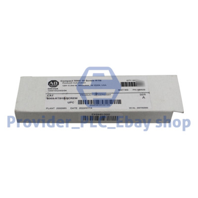 AB 5069-RTB18-SCREW Compact 5000 18 Screw RTB Factory Sealed 5069RTB18SCREW