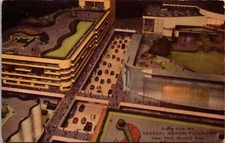General Motors Futurama, New York World's Fair, Vintage Postcard