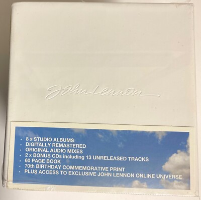 JOHN LENNON Signature Box Set 11-CD w/ 60-page Book Sealed