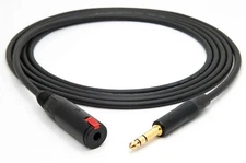 Mogami 2552 Headphone Extension Cable | Neutrik 6.3mm TRS Female – TRS Male.
