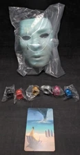 Promo Game Pieces for MYSTERIUM BOARD GAME - Banana Vision Ghost Mask Tokens Set