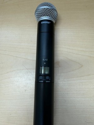Shure SLX2 H5 Mic+case ) 518-542MHz SM58 Wireless Microphone - Working Unit!