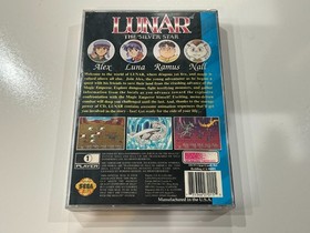 Lunar: The Silver Star (Sega CD 1993) CIB Complete in Box w Manual + Foam N MINT
