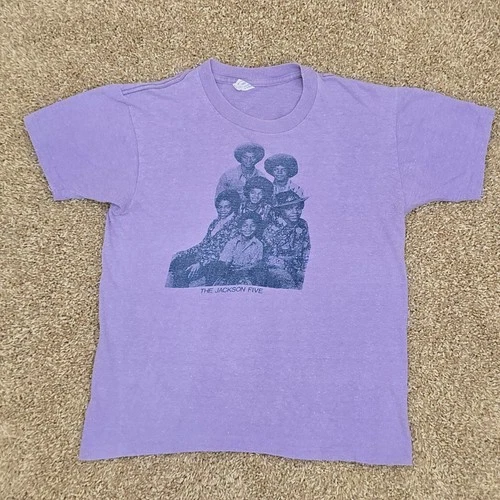 Michael Jackson Shirt Vintage Rare Jackson Tour T Shir 1980s vintage concert t-shirt, vintage, size S, single stitch, B+ condition