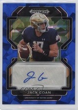 2023 Panini Prizm Draft Picks 2022 Update Blue Ice 29/49 Jack Coan Auto 0ud4