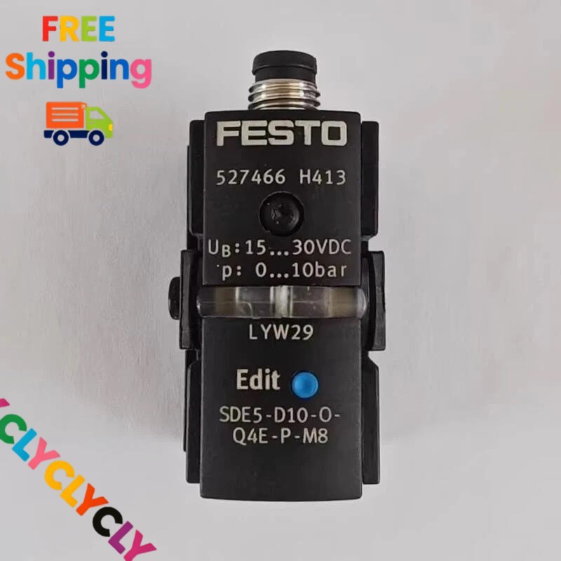 1Pcs New FESTO SDE5-D10-O-Q4E-P-M8 527466 Pressure Sensor