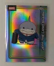 2026 JEFF THE LAND SHARK TOPPS CHROME MARVEL REFRACTOR #60
