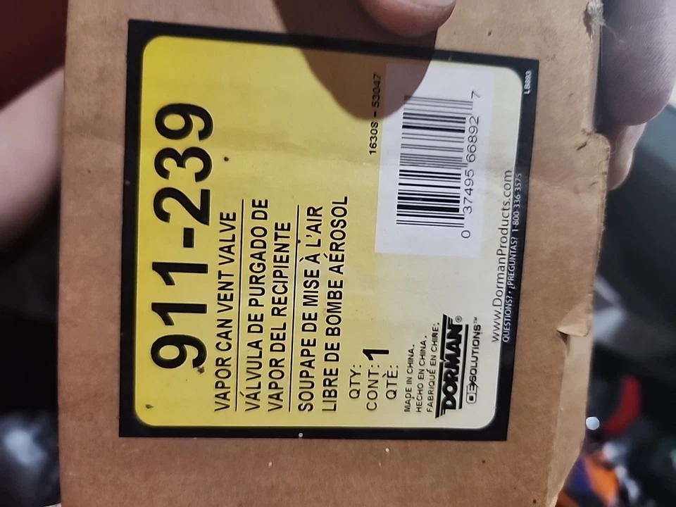 Solenoide de ventilación de bote de vapor Chevrolet Silverado 1500 1999-2004 falta arnés Foto 2 de 2