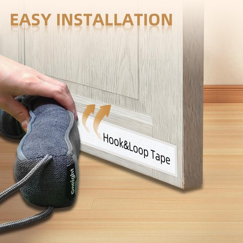 Door Draft Stopper for Bottom of Door and Window, Heavy Duty Guard Gap Snake ... - 第 6/8 張圖片