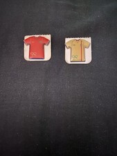 England Football Shirt Enamel Pins–Vintage 1990s Pair –Excellent Condition –Rare