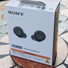 Sony WF-C710N Prawdziwie bezprzewodowe słuchawki douszne z redukcją szumów - Czarne -FABRYCZNIE NOWE ZAPIECZĘTOWANE