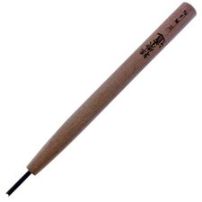 Michihamono Small Japanese Wood Carving Tool 3mm V Gouge Parting Chisel Woodwork
