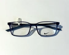 Nike 7282 412 Eyeglasses Frames Thunder Blue, Square, 52-17-145